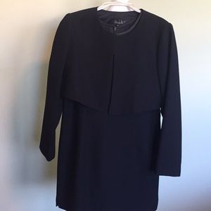 Girl’s Nicole Miller black dress with jacket.